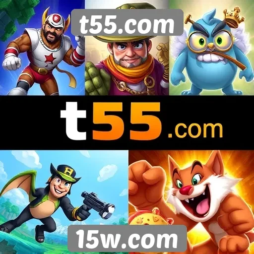 Comparativo de jogos disponíveis no t55.com